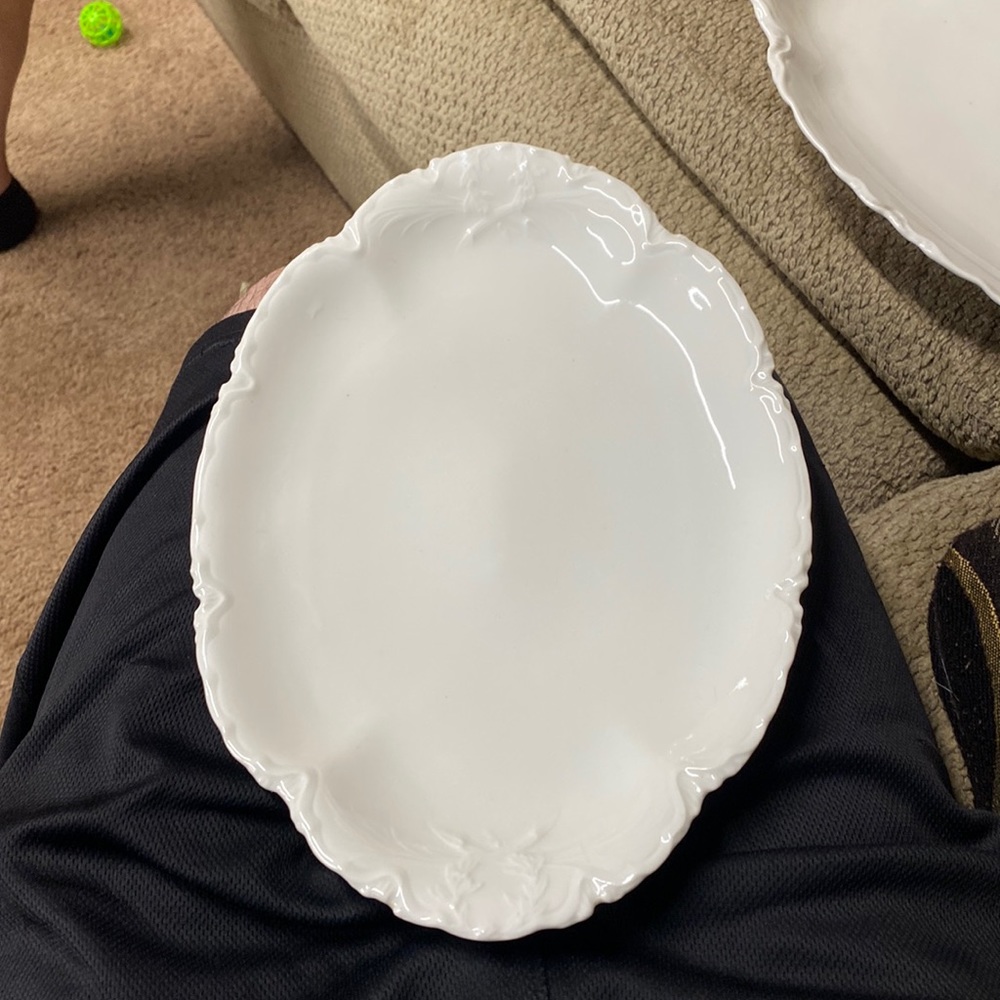 Foot long serving tray haviland France